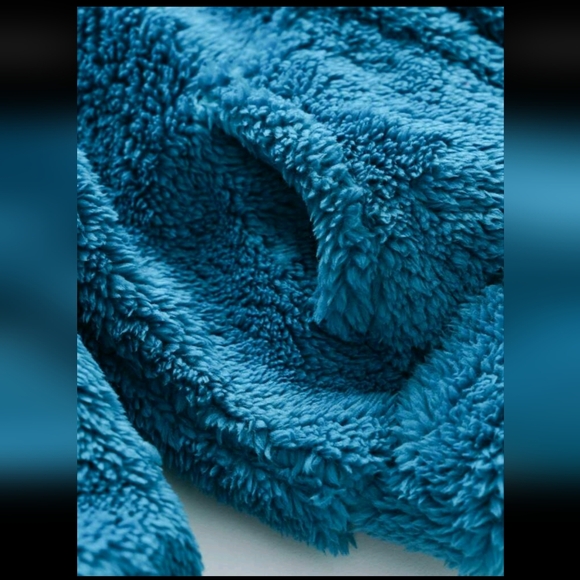 Kids 3D Ear Design Zippered Hooded Fleece Jacket (Size 6Y/120) - Picture 3 of 11